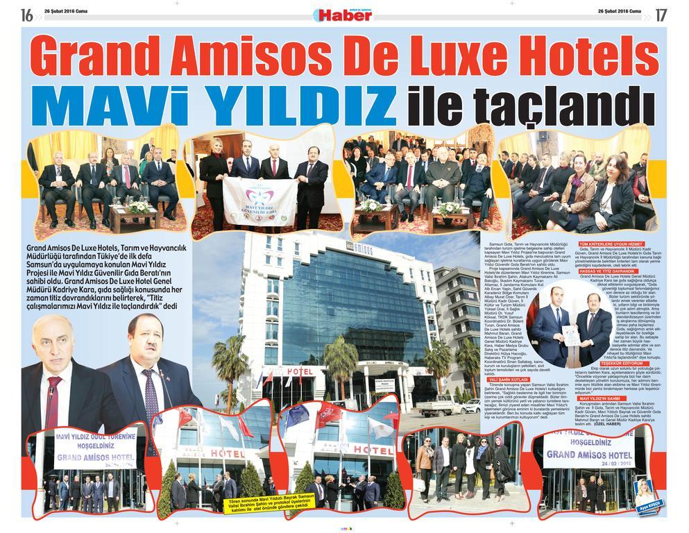 Grand Amisos Hotel Samsun Luaran gambar